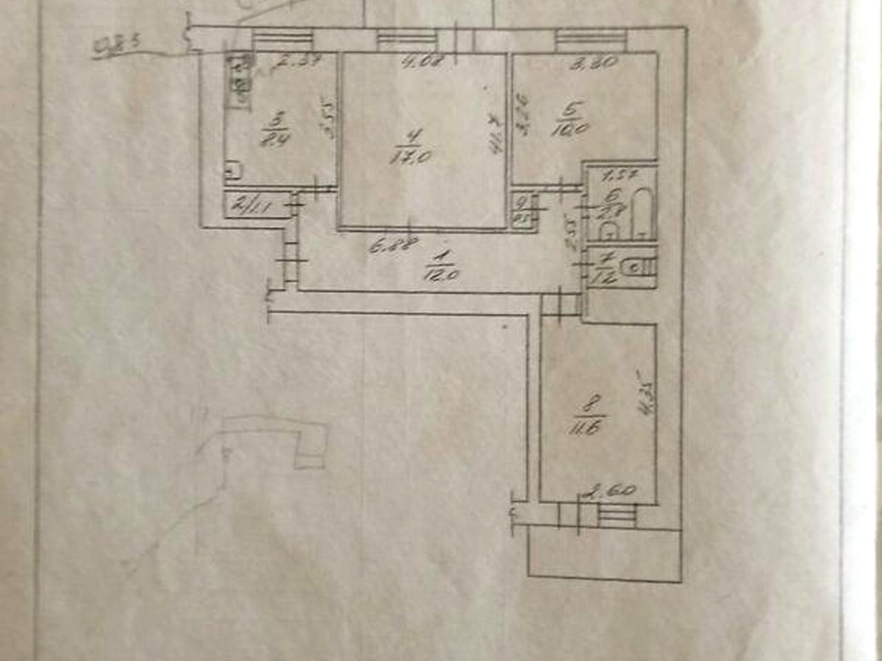 Продаж 3к Квартира 206-й Дивізії вулиця