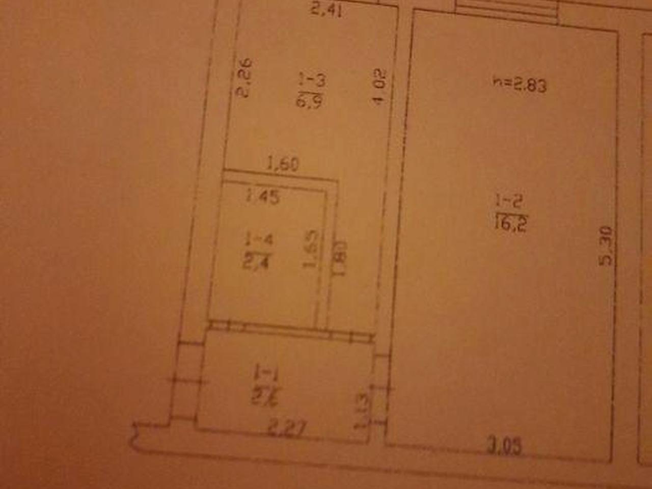 Продаж 1 к.квартира у місті Пирятин,полтавської обл.