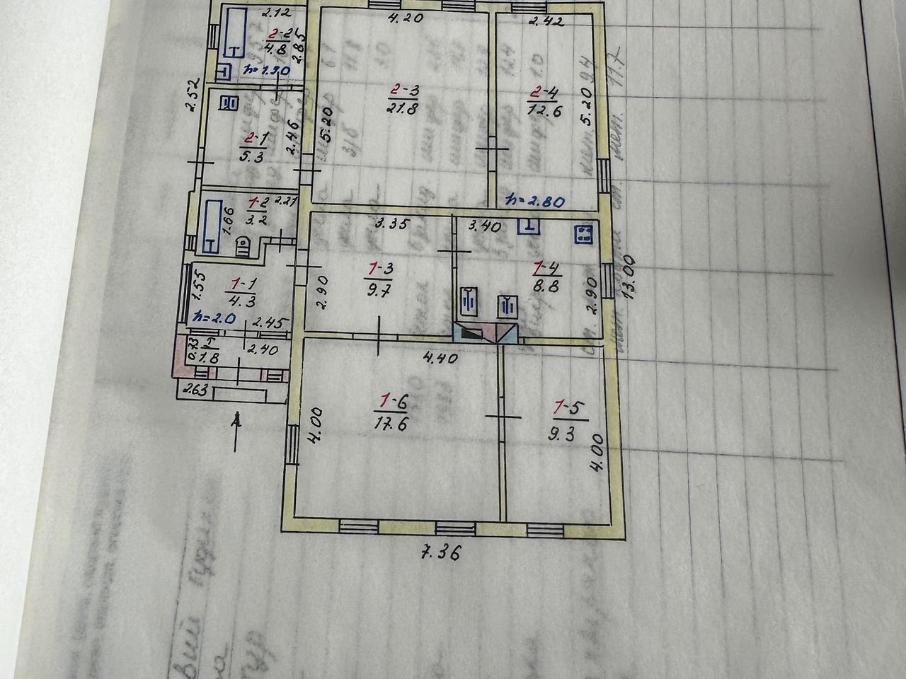 будинок, 97.0 м²