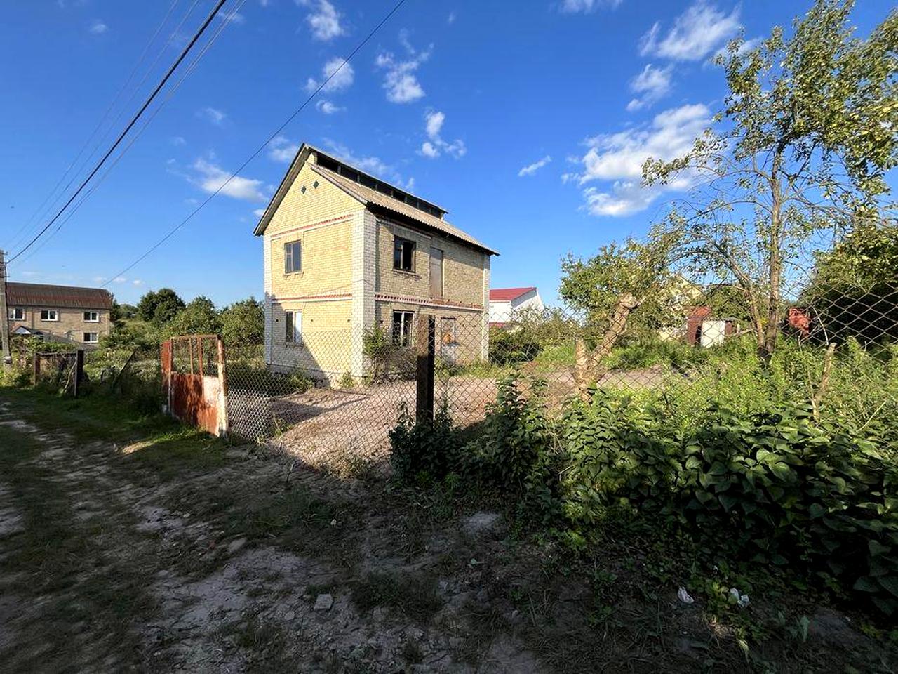 Коробка будинку 80 кв.м, 6 соток. Киівська обл. Буча.