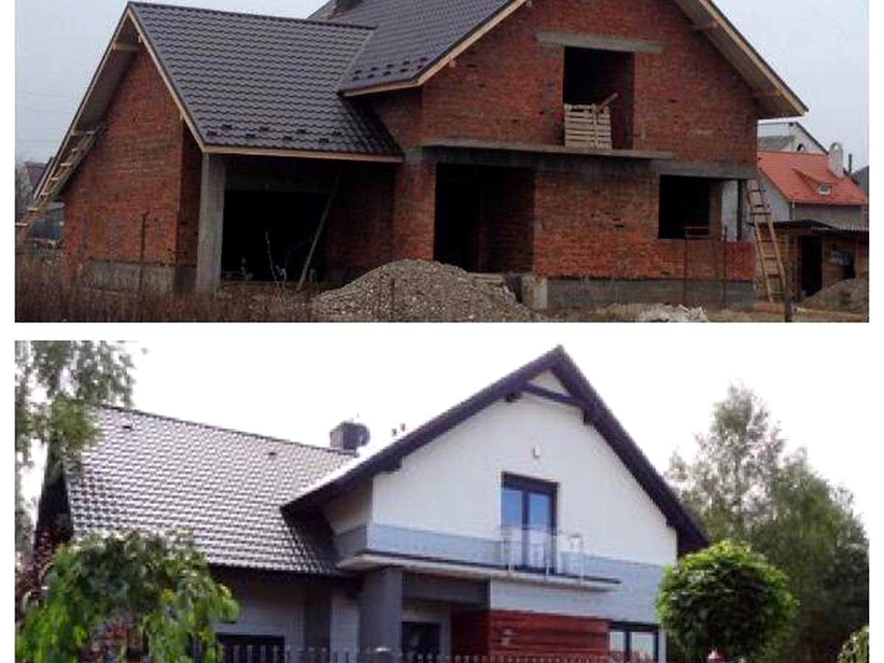 Новенький будинок з цегли