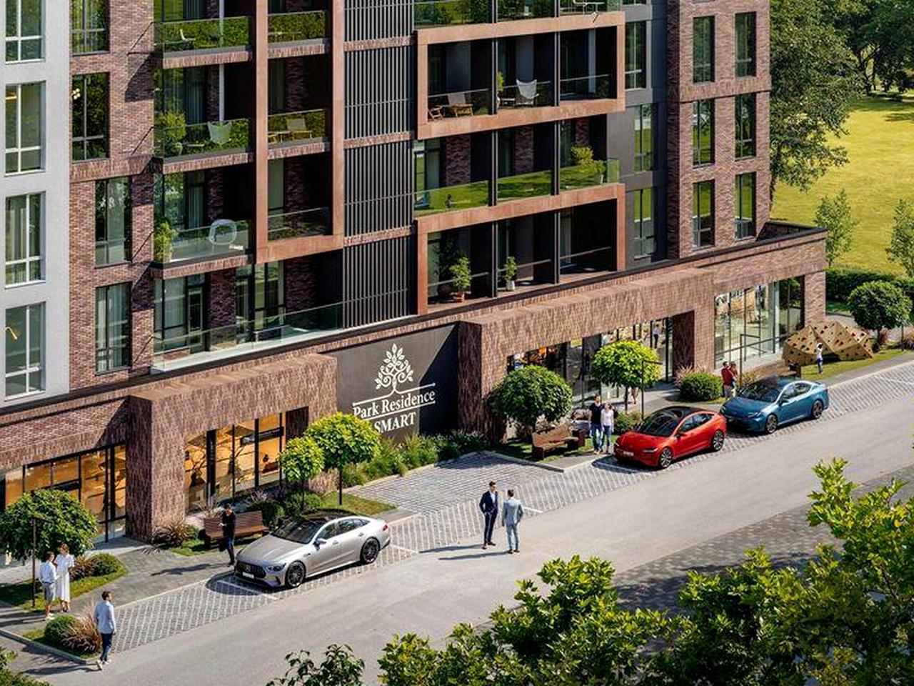 Смарт апаратменти від ЖК (Park Residence Smart) 2 кімнатні 39.4кв.м ЖК Park Residence Smart