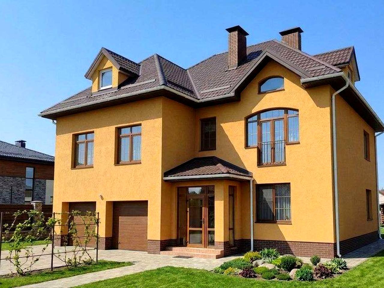 Продажа готового кирпичного дома 280 м2 с автономным отоплением в Гатном