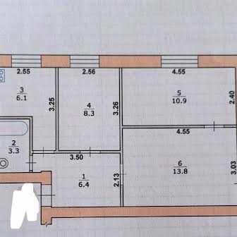 Продам або обміняю 3-х кімнатную квартиру в смт Новогуйвинське