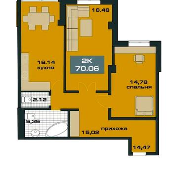 Готова! 2к квартира по вул. Незалежності!