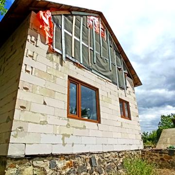 Недобудований будинок. 25 сот. с. Стецівка