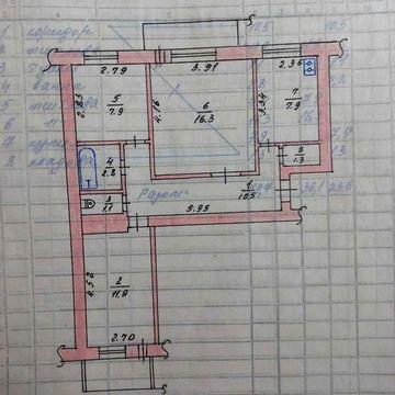 Продам 3-х кімн.,квартиру в центрі міста