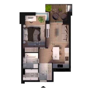 Продам 1-кім.квартиру в ЖК"CENTRAL PARK" ЖК Central park