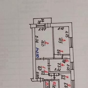 Продам  3-х комнатную квартиру  в СМТ Снигиревка