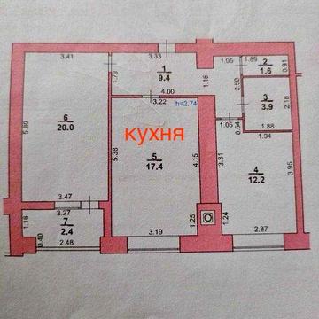 Продам 2к квартиру з хорошим плануванням в зданому будинку, Рауш
