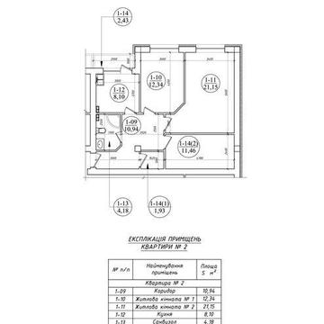 КВАРТИРА 74 м.кв