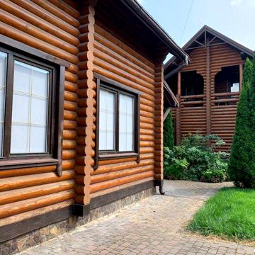 Оренда будинку зі зрубу /Київ рн Берковець / Сдам дом сруб аренда