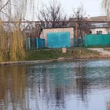 Продам дом Подгородное на берегу реки .