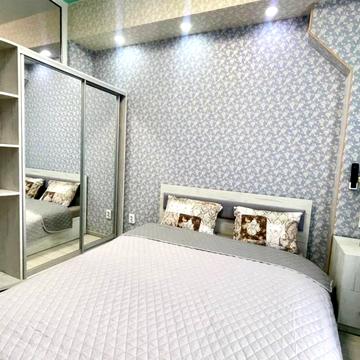 Двухкомнатная квартира в лазурном цвете