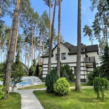 Лісова  Буча .Продаж коттеджа в єлітному районі  .