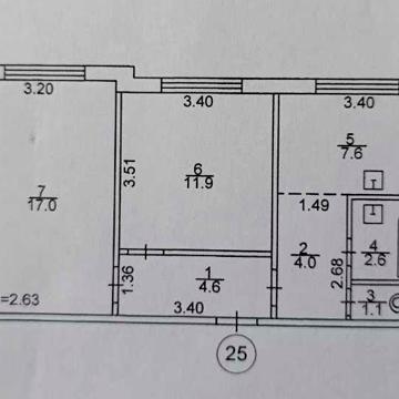 Продам 2к.кв Залютино