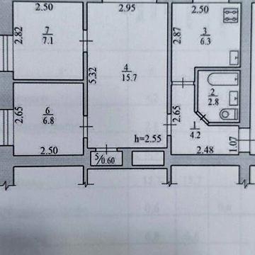 Продам квартиру в городе Балаклея,Нефтяников