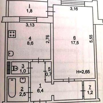 ПРОДАЖ 1-кімн квартири мк 5 Зарічний 64