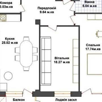 Продаж 3к квартири 90.36 кв. м на вул. Тарнавського Мирона Генерала