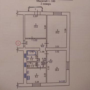 Квартира 3 кімнатна ( центр) сталінка