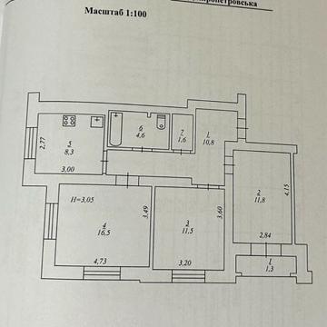 Продам 3х квартира! Сталінка