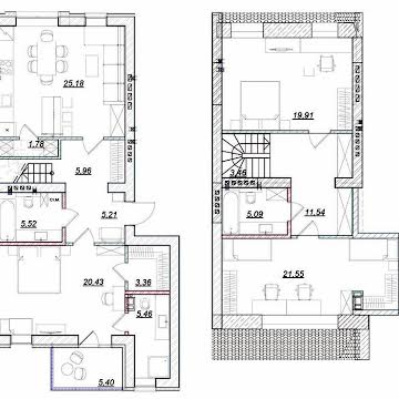 Простора дворівнева 3-кімн. 134м2, ЖК Desna Park, перша (здана) черга