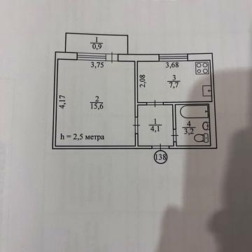 Продам 1 кімнатну квартиру Пушинка( жіночий собор)