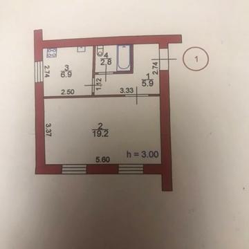 1 кімнатна квартира в центрі 1 поверх , під комерцію