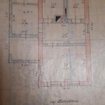 Большой кирпичный газифицированный дом