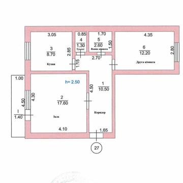 Продам 2-кімнатну квартиру