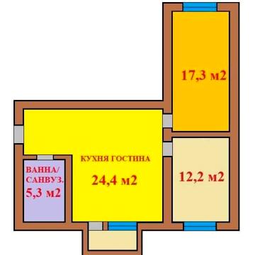 БЕЗ КОМІСІЇ. Продам двосторонню двокімнатну квартиру в ЖК "Погреби". ЖК Погреби