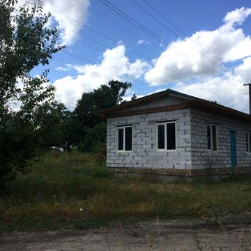 Продам дом (недострой) 55 м2 Ст.Подусовка с участком 10 сот