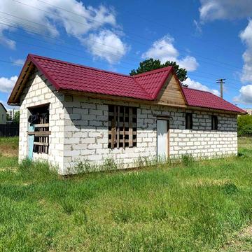Продам дом (недострой) 52 м2 Ст.Подусовка с участком 10 сот
