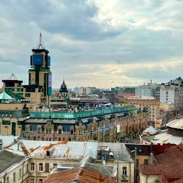 Без%. Видова квартира у центрі столиці. Бесарабська площа/Хрещатик