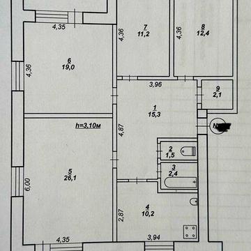 4-х поліпш планув, вул Терещенка, 31 англ будинок, 2/4