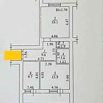 Продаж 2к Квартира Академіка Сахарова вулиця