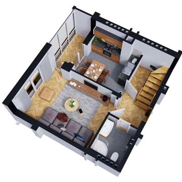 Продаж 4-кім. (107 кв.м.) дворівневої квартири ЖК BAKER STREET