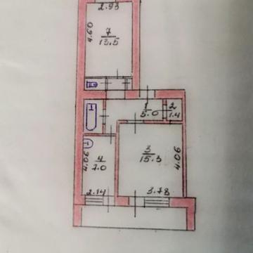 2-х комнатная квартира в г. Снигиревка