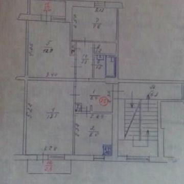 Продам 3кімн. квартиру с гаражем. Торг