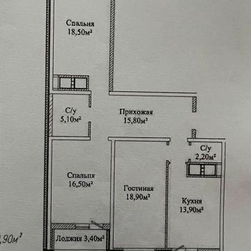 Продаж 3к Квартира Михайлівська вулиця ЖК Михайловский городок