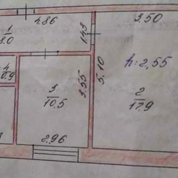 Продам 2вокімнатну квартиру.