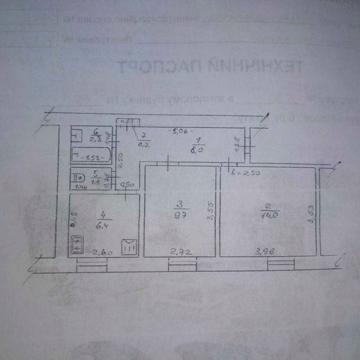 2- х кімнатна  квартира, жилий стан. Можливий продаж під Є-Оселю!