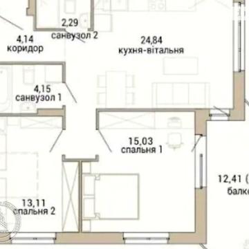 Продаж 2к Квартира Келецька вулиця