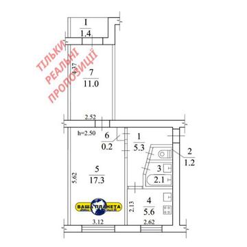 Терміново продам 2-к на ж/м Північному вул. Липова 16
