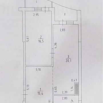 Продаж 1к Квартира пров. Кордонний ЖК Корфу