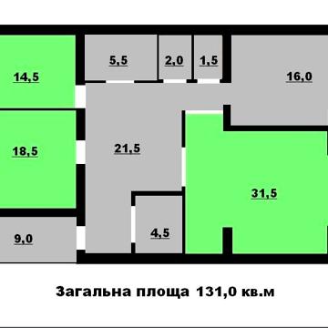3кімн квартира.Меблі.Техніка.Паркінг