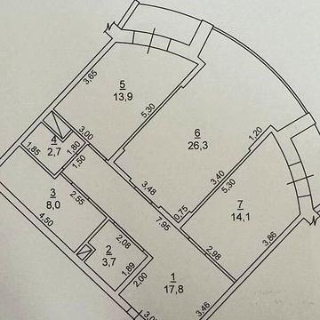 Продаж 2к Квартира Гагарінське плато ЖК «Гагаринский»