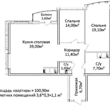 Продаж 2к Квартира Гагаріна проспект