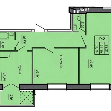 Продаж 2к Квартира Дубовецький провулок ЖК Новые Байковцы