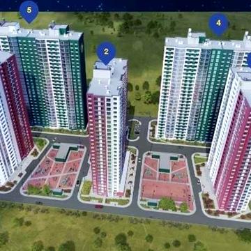 Однокімнатна квартира в Києві. 38,27 кв.м. ЖК "Мілос"